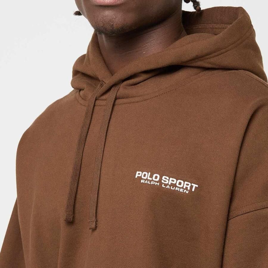 Polo Ralph Lauren Long Sleeve Hoodie Men Hoodies & Sweaters bruin Maat XL Kleding - Foto 2
