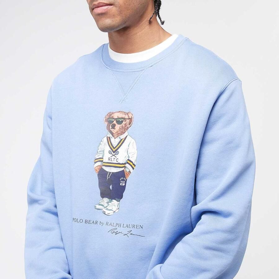 Polo Ralph Lauren Long Sleeve Sweatshirt Men Hoodies & Sweaters blauw Maat XL Kleding - Foto 2