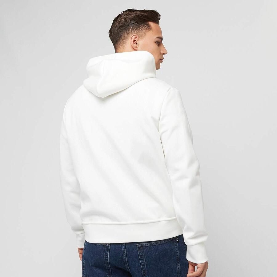 Ralph Lauren Witte Sweaters Blijf modieus en comfortabel met deze Polo Zip Hoodie Wit Heren
