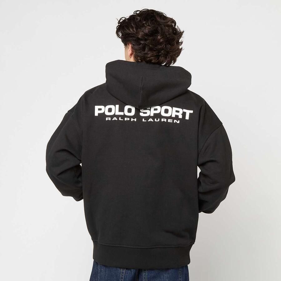 Polo Ralph Lauren Long Sleeve-Sweatshirt Men Hoodies & Sweaters zwart Maat XL Kleding