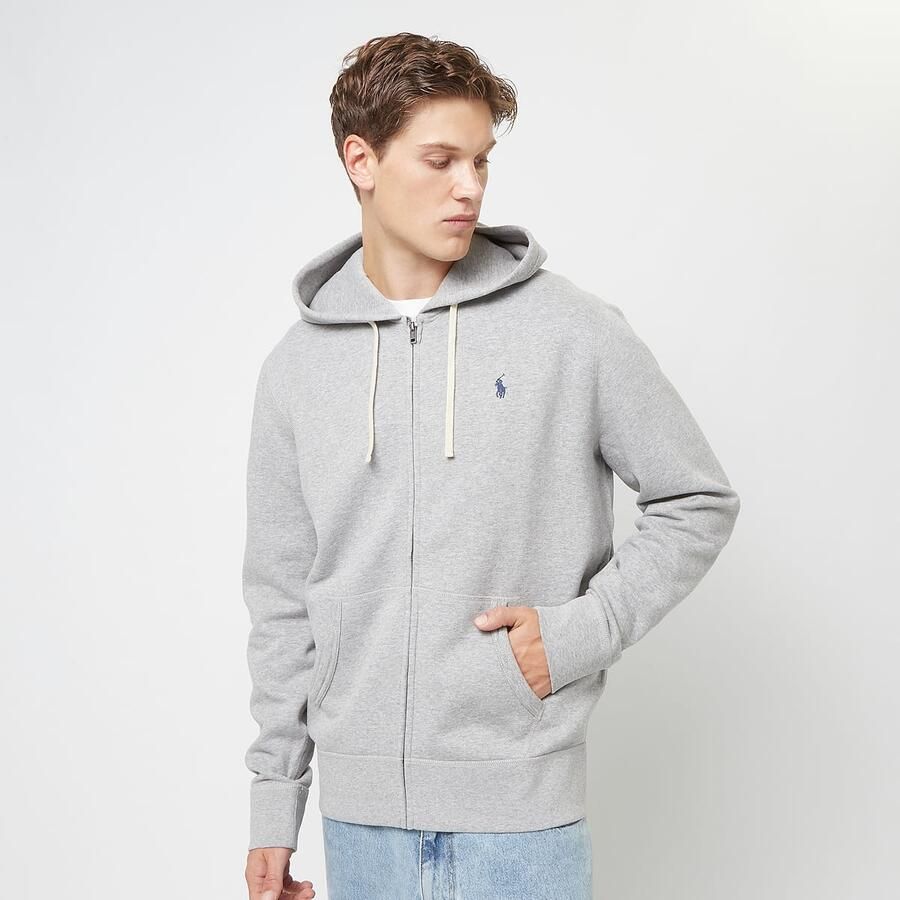 Polo Ralph Lauren LSFZHOODM6-Long Sleeve-Knit Men Hoodies & Sweaters grijs Maat XXL Kleding - Foto 3