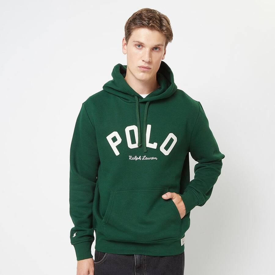 Polo Ralph Lauren LSPOHOODM2-Long Sleeve- Sweatshirt Men Hoodies & Sweaters groen Maat XL Kleding - Foto 3
