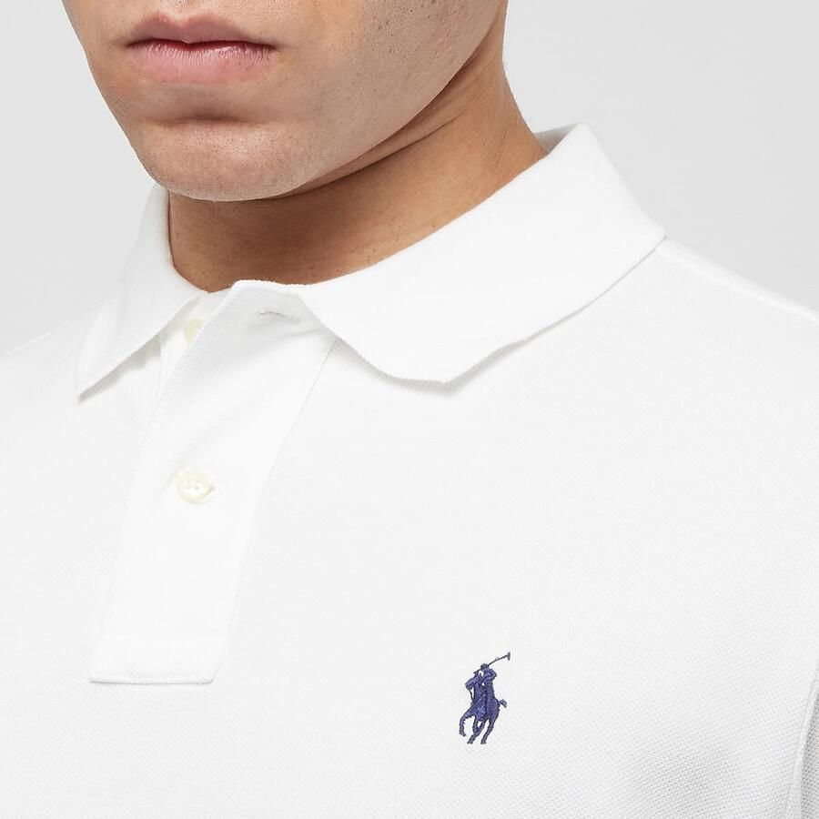 Polo Ralph Lauren Polo Shirt Korte Mouw POLO AJUSTE DROIT EN COTON BASIC MESH LOGO PONY PLAYER - Foto 6