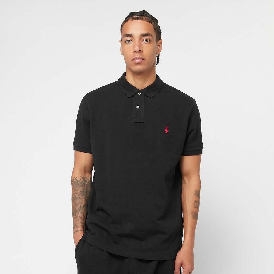 Polo Ralph Lauren Polo Shirt Korte Mouw POLO AJUSTE DROIT EN COTON BASIC MESH LOGO PONY PLAYER - Foto 4