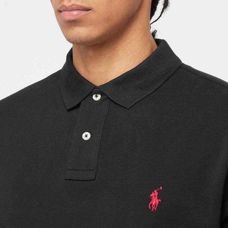 Polo Ralph Lauren Polo Shirt Korte Mouw POLO AJUSTE DROIT EN COTON BASIC MESH LOGO PONY PLAYER - Foto 3