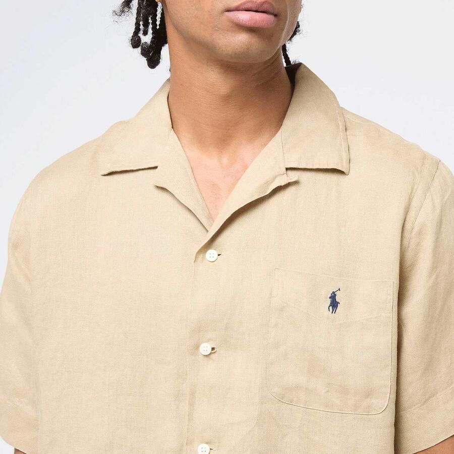 Polo Ralph Lauren Shortsleeve Sport Shirt Men Overhemden beige Maat XL Kleding - Foto 3