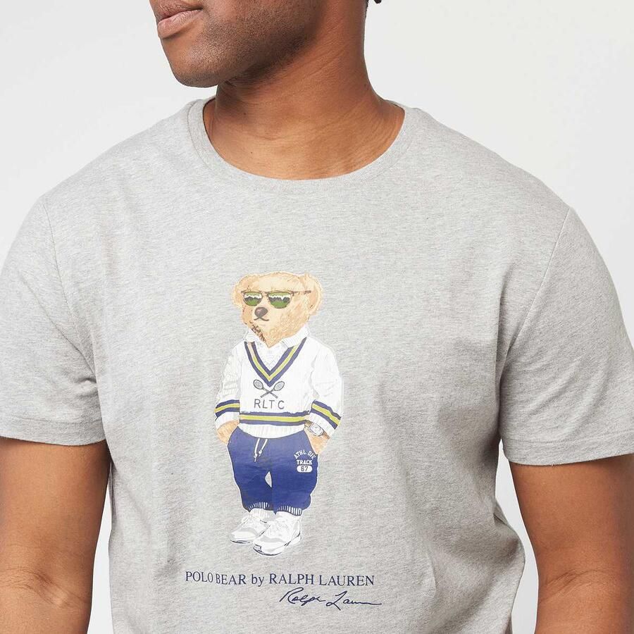 Polo Ralph Lauren Shortsleeve T-Shirt Men T-Shirts & Polo's grijs Maat XL Kleding - Foto 2