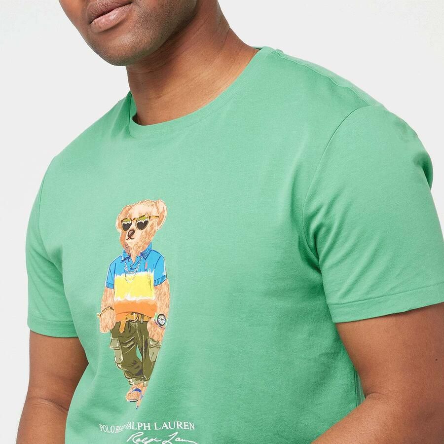 Polo Ralph Lauren Shortsleeve T-Shirt Men T-Shirts & Polo's groen Maat XL Kleding - Foto 2