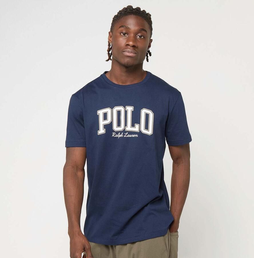 Polo Ralph Lauren SSCNCLSM1-SHORT SLEEVE-T-SHIRT f24 white denim bear Men T-Shirts & Polo's blauw Maat XL Kleding - Foto 3