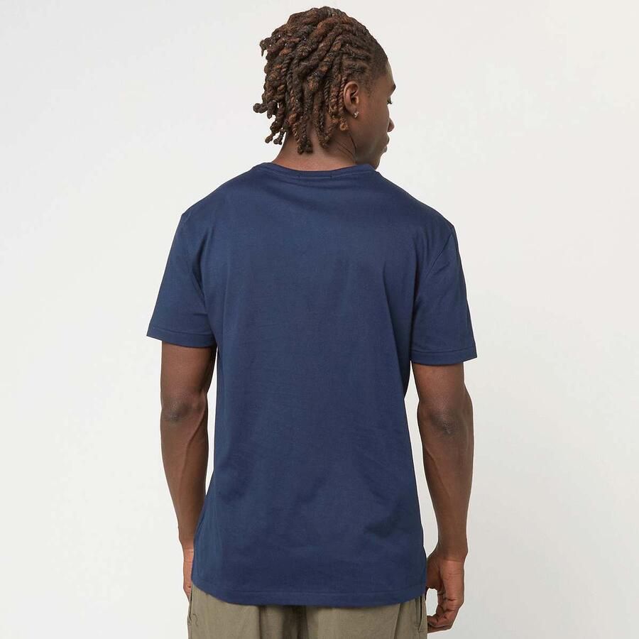 Polo Ralph Lauren SSCNCLSM1-SHORT SLEEVE-T-SHIRT f24 white denim bear Men T-Shirts & Polo's blauw Maat XL Kleding