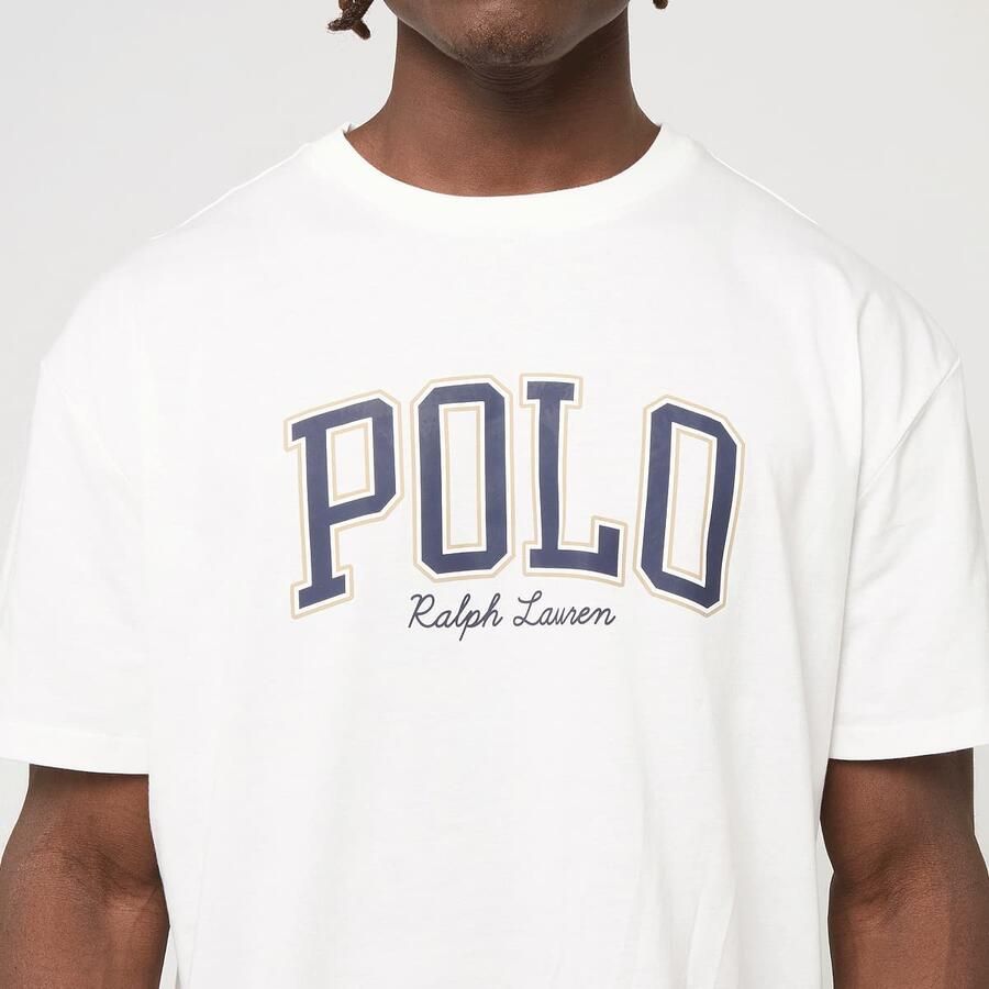 Polo Ralph Lauren SSCNCLSM1-SHORT SLEEVE-T-SHIRT f24 white denim bear Men T-Shirts & Polo's wit Maat XL Kleding - Foto 2