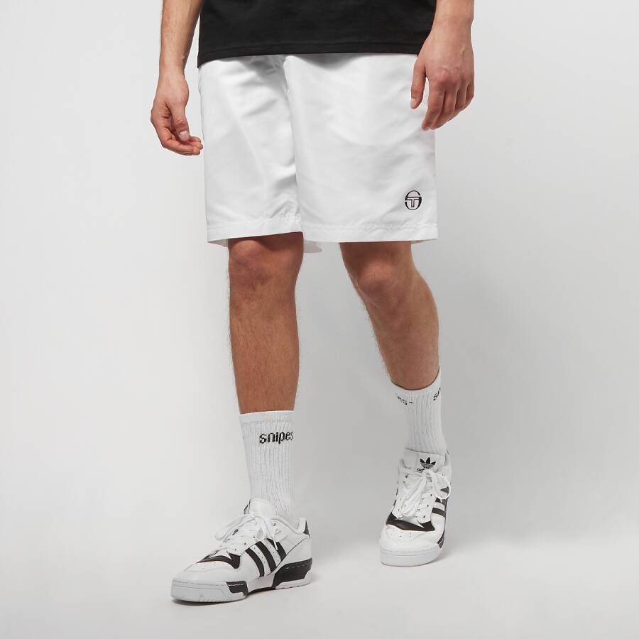 Sergio Tacchini Rob 021 Short Sportshorts Kleding blanc de blanc anthracite maat: XXXL beschikbare maaten:XL XXL XXXL