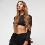 Sixth June Monochrom Crop Top Longsleeves Kleding black maat: L beschikbare maaten:L - Thumbnail 1