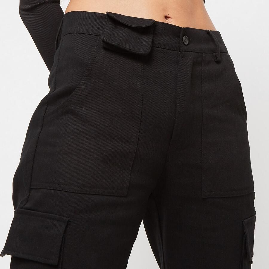 Sixth June Monochrom Pants Women Cargobroeken zwart Maat S Kleding