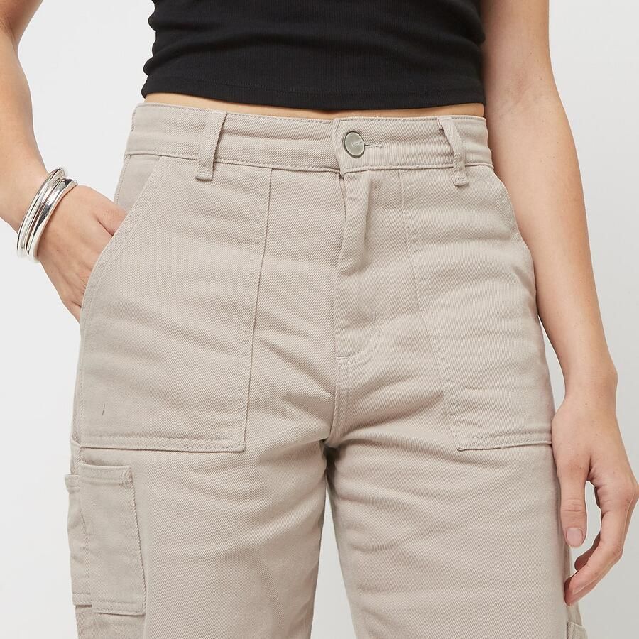 Sixth June REGULAR WAIST CARPENTER PANTS Men Cargobroeken beige Maat XS Kleding