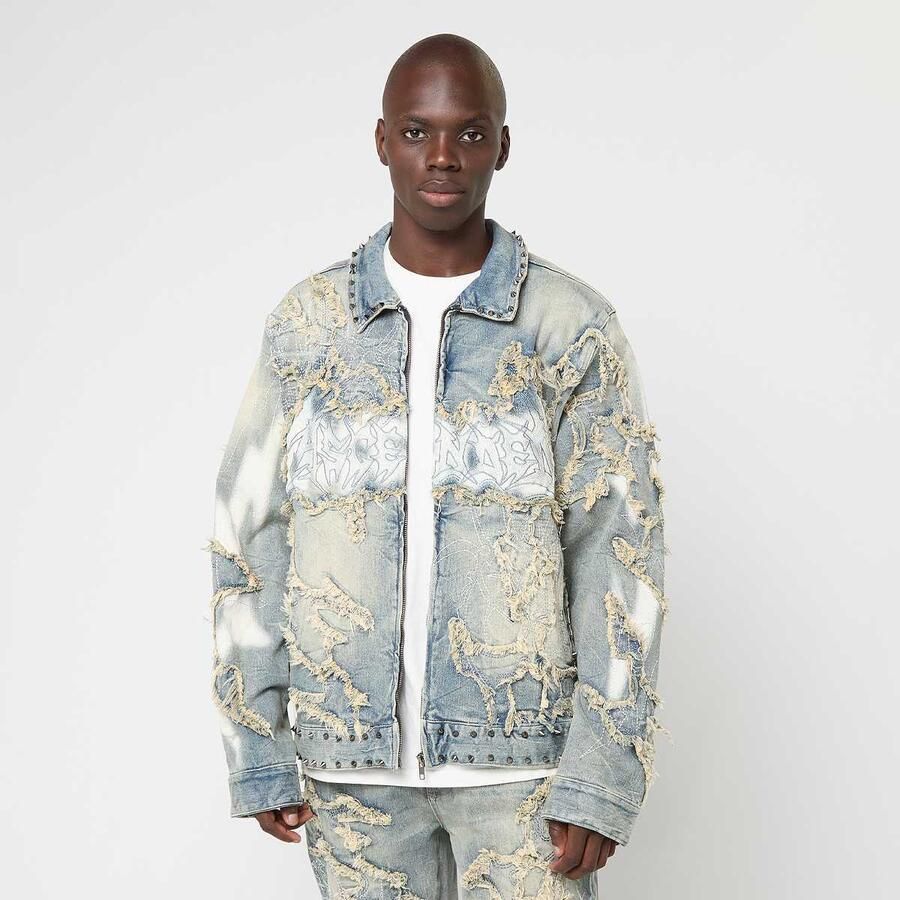 Smoke Rise Ascended Denim Jacket Men Spijkerjassen blauw Maat L Kleding - Foto 3