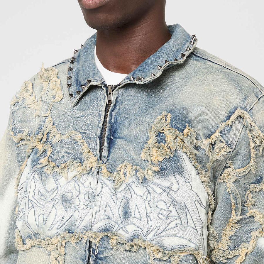 Smoke Rise Ascended Denim Jacket Men Spijkerjassen blauw Maat L Kleding - Foto 2