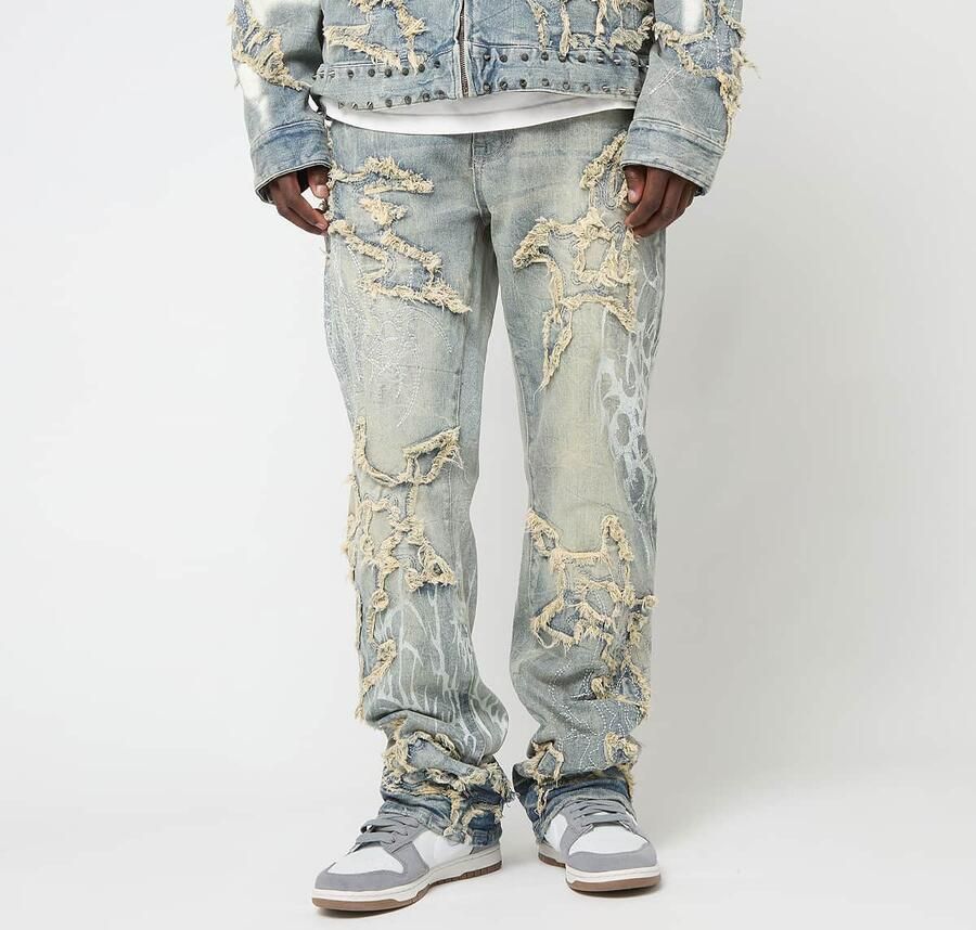 Smoke Rise Ascended Jeans Men Spijkerbroeken blauw Kleding - Foto 3
