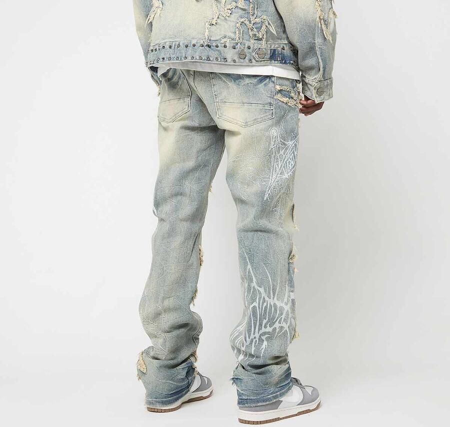 Smoke Rise Ascended Jeans Men Spijkerbroeken blauw Kleding - Foto 2
