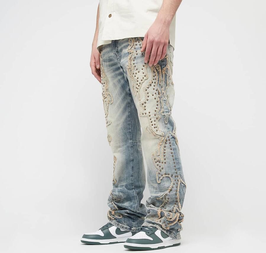 Smoke Rise Fashion Jeans Spijkerbroeken in blauw formaten: 34 - Foto 3
