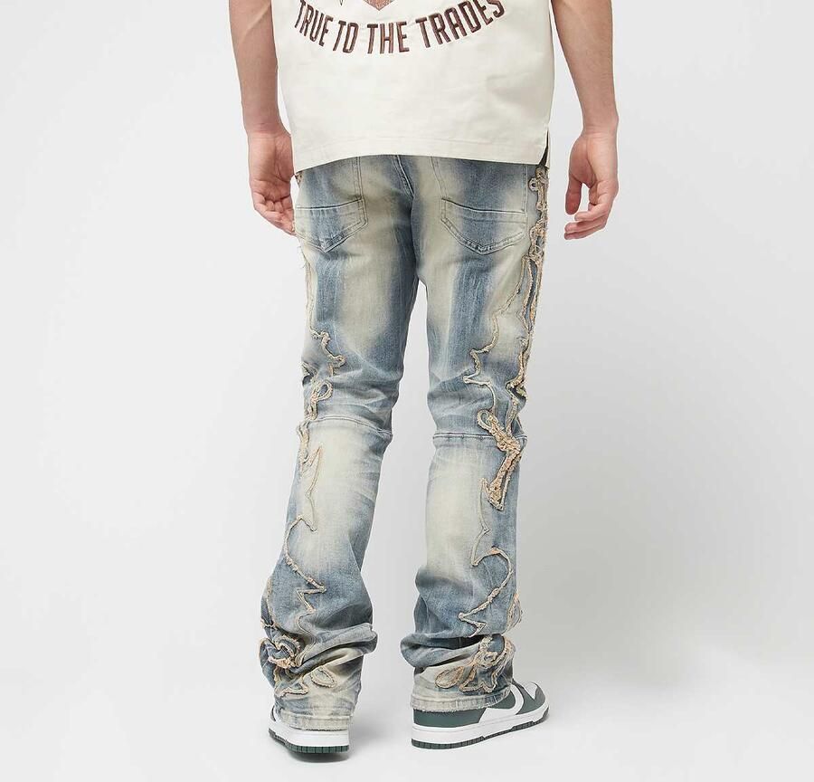 Smoke Rise Fashion Jeans Spijkerbroeken in blauw formaten: 34 - Foto 2