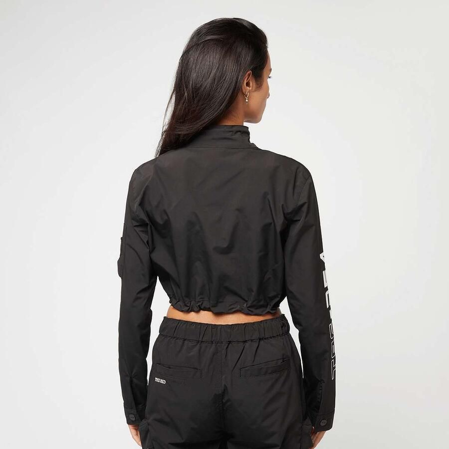 Smoke Rise Full Zip Utility Jacket Women Bomberjacks zwart Maat XL Kleding