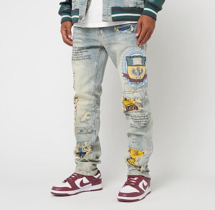 Smoke Rise Magnificence Jeans Men Spijkerbroeken blauw Kleding - Foto 3