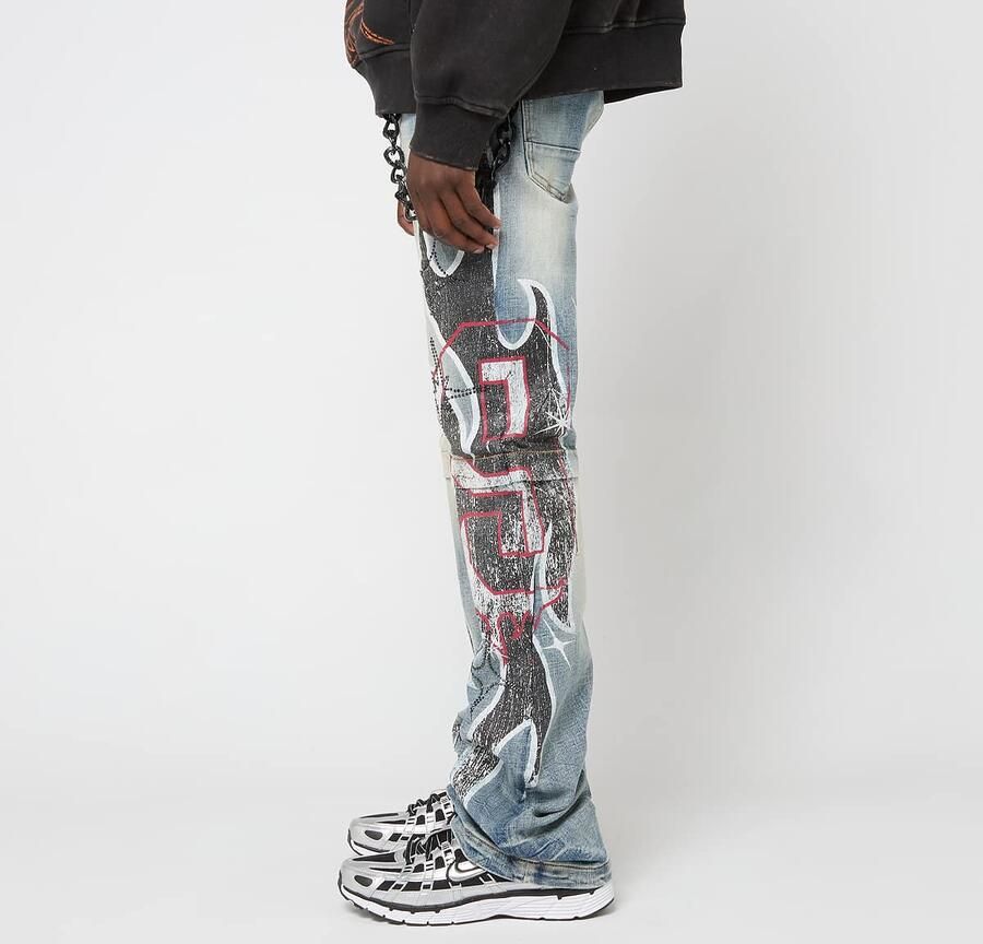 Smoke Rise Unbreakable Jeans Men Spijkerbroeken blauw Kleding