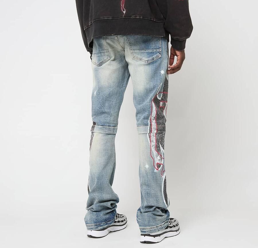 Smoke Rise Unbreakable Jeans Men Spijkerbroeken blauw Kleding - Foto 2