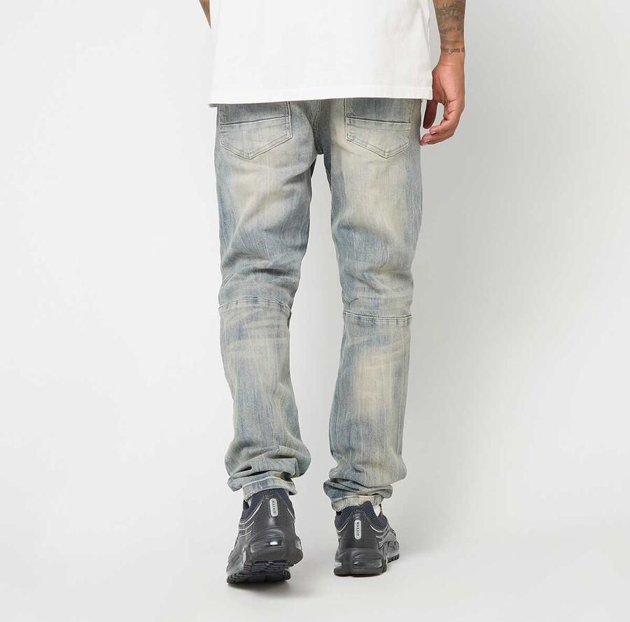 Smoke Rise Vintage Washes Jeans Men Spijkerbroeken blauw Kleding - Foto 2