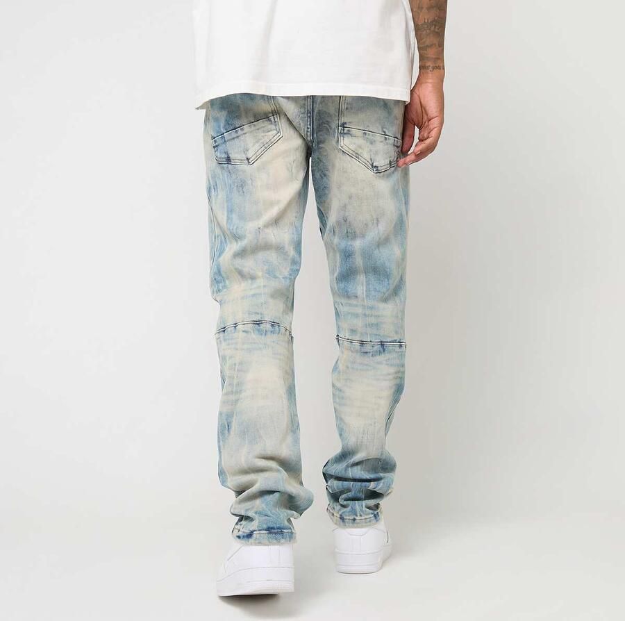 Smoke Rise Vintage Washes Jeans Men Spijkerbroeken blauw Kleding - Foto 2
