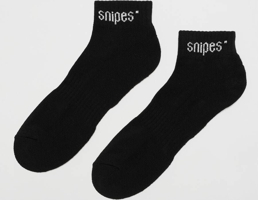 SNIPES Basic Ankle (3 Pack) Middellang Kleding black maat: 39-42 beschikbare maaten:35-38 39-42 43-46