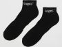 SNIPES Basic Ankle (3 Pack) Middellang Kleding black maat: 43-46 beschikbare maaten:35-38 39-42 43-46 - Thumbnail 1