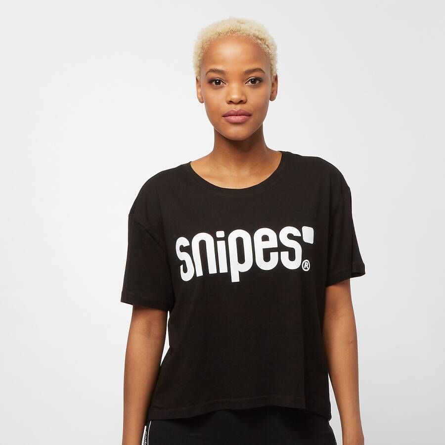 SNIPES Basic Logo T-shirts Kleding ic Logo black white maat: XS beschikbare maaten:XS