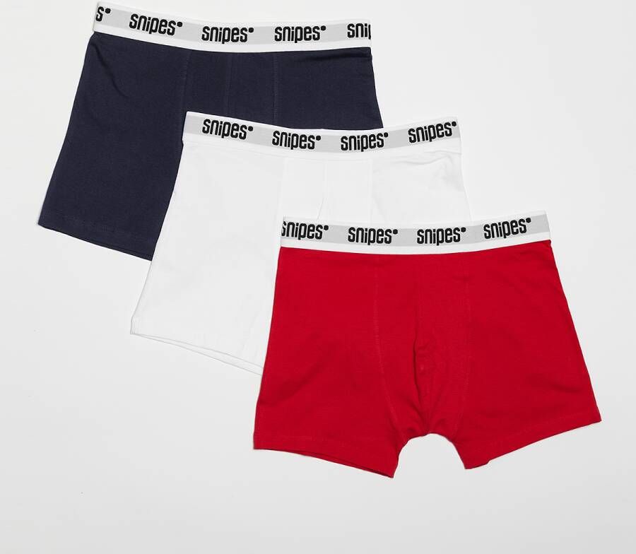 SNIPES Jersey (3 Pack) Boxershorts Kleding white red blue maat: XL beschikbare maaten:S M L XL