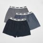 SNIPES Rubber Cuffed (3 Pack) Boxershorts Kleding multicolor maat: XL beschikbare maaten:S M L XL - Thumbnail 1