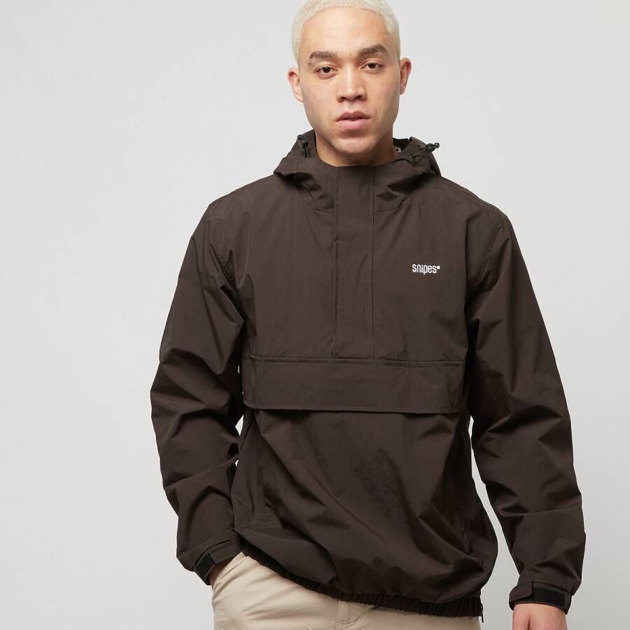 SNIPES Small Logo Windbreaker Windbreakers Kleding brown maat: XL beschikbare maaten:S M L XL