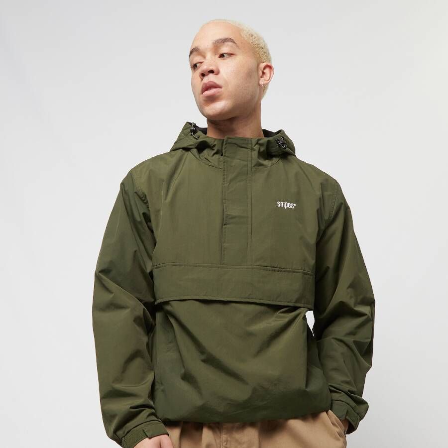 SNIPES Small Logo Windbreaker Windbreakers Kleding olive maat: XL beschikbare maaten:S M L XL