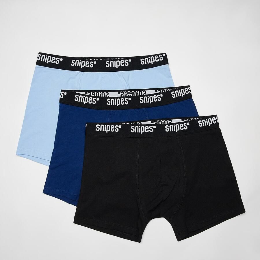 SNIPES 3 PACK Black Tape Briefs Boxershorts Men Onderbroeken blauw Maat XL Kleding - Foto 2