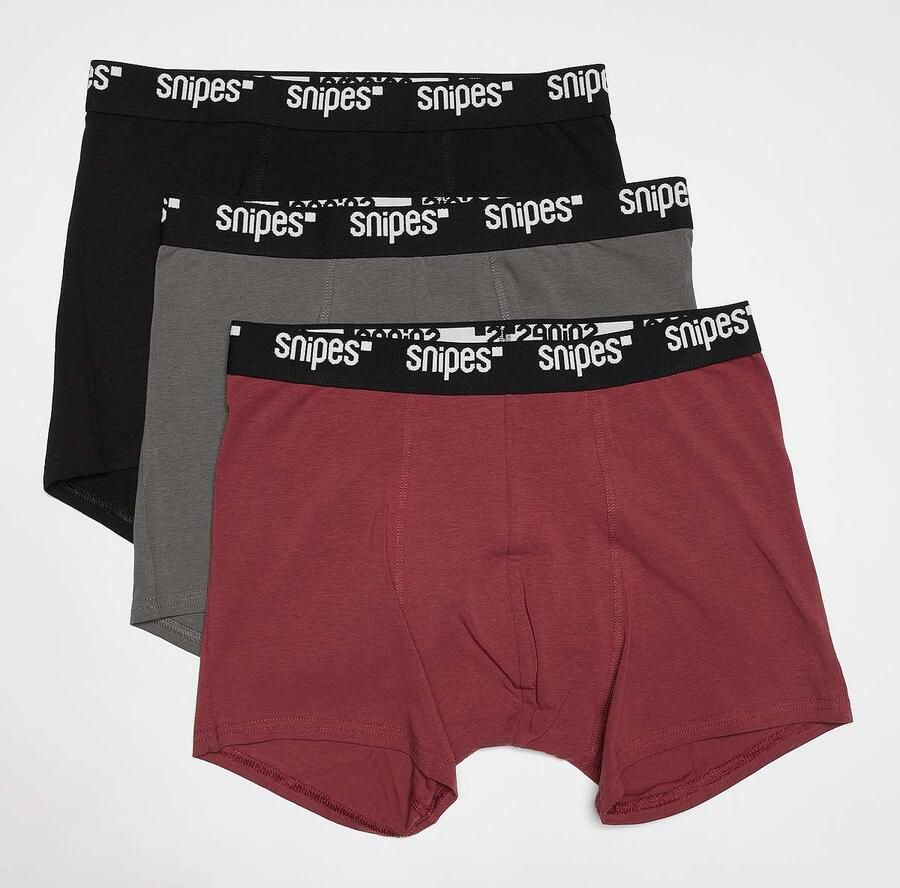 SNIPES 3 PACK Black Tape Briefs Boxershorts Men Onderbroeken multicolor Maat XL Kleding - Foto 2