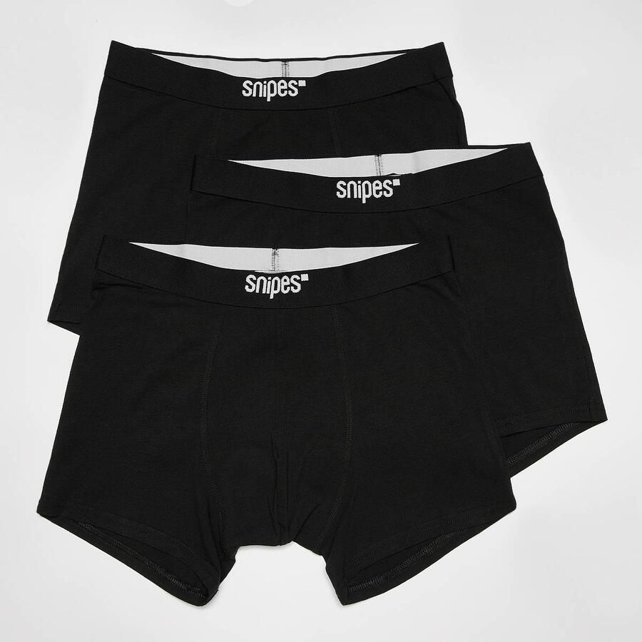 SNIPES 3 PACK Black Tape Briefs Boxershorts Men Onderbroeken zwart Maat XXL Kleding - Foto 2