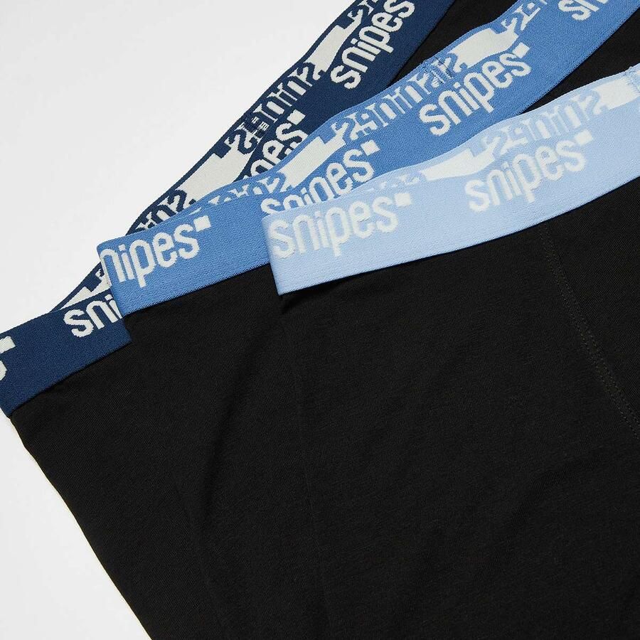 SNIPES 3 PACK Contrast Tape Briefs Boxershorts Men Onderbroeken zwart Maat XL Kleding