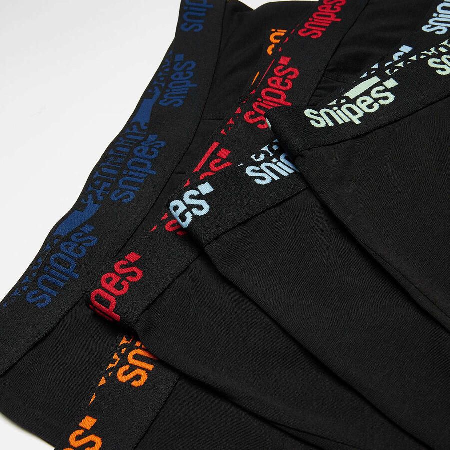 SNIPES 5 PACK Black Tape Briefs Boxershorts Men Onderbroeken multicolor Maat XL Kleding