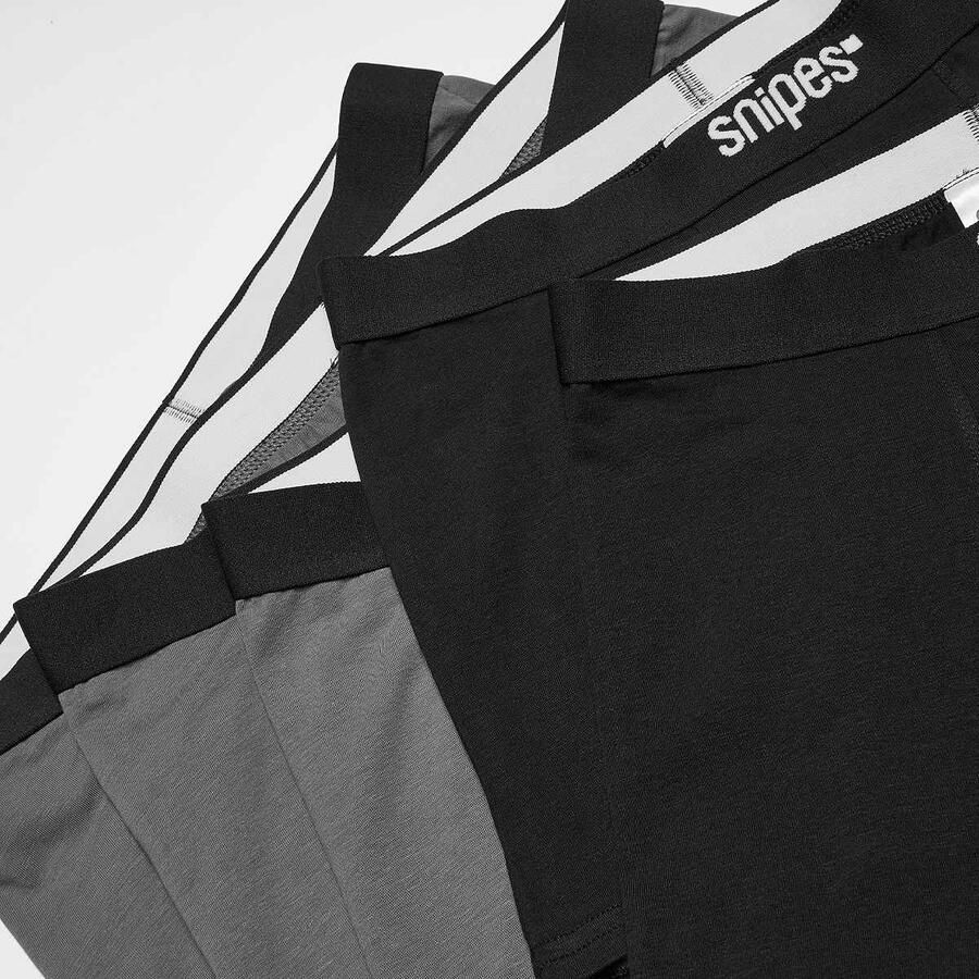 SNIPES 5 PACK Black Tape Briefs Boxershorts Men Onderbroeken multicolor Maat XXL Kleding