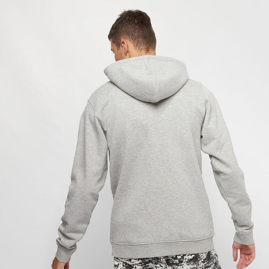 SNIPES Hooded-sweatshirt Box Logo Hoodies Kleding heather grey white maat: XS beschikbare maaten:XS XL