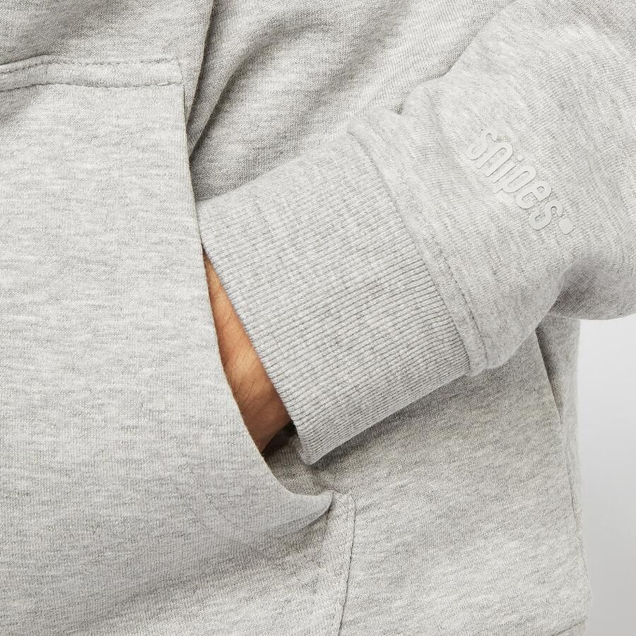 SNIPES Hooded-sweatshirt Box Logo Hoodies Kleding heather grey white maat: XS beschikbare maaten:XS XL - Foto 2