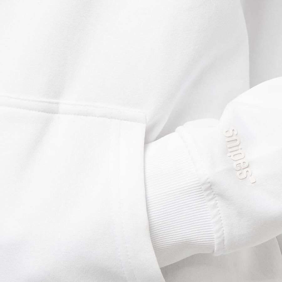 SNIPES Hooded-sweatshirt Box Logo Hoodies Kleding bright white black maat: M beschikbare maaten:S M L XL XXL - Foto 2