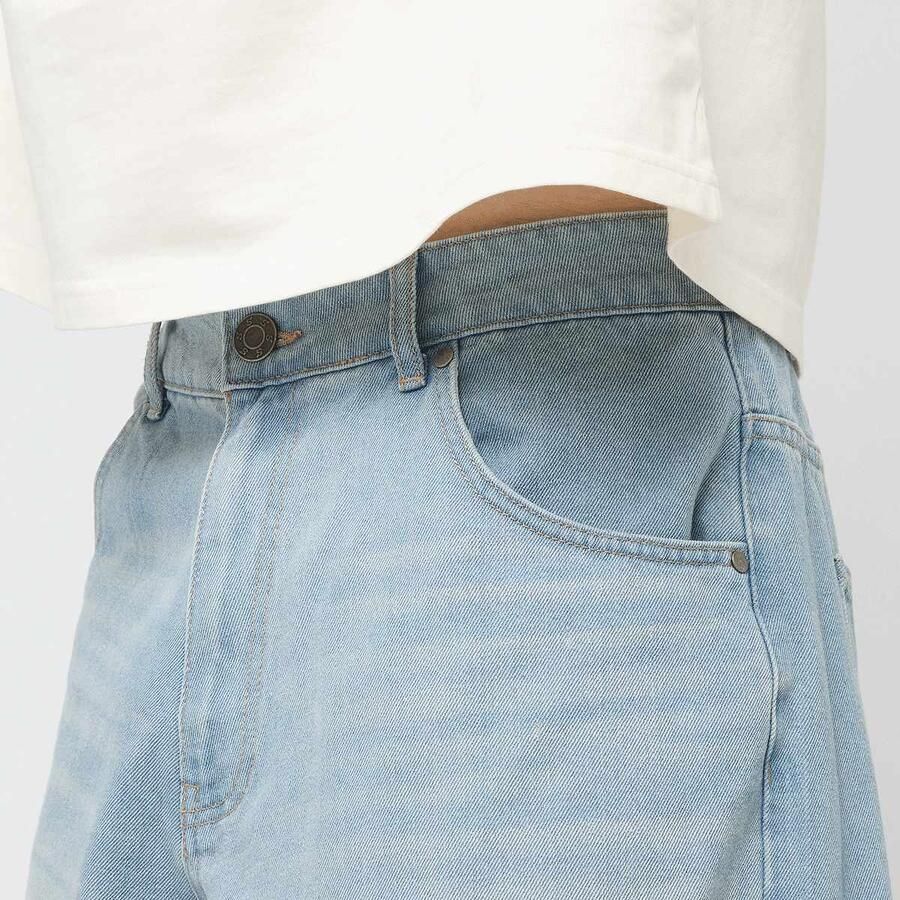 SNIPES Jimmy Baggy Denim Shorts Men blauw Kleding