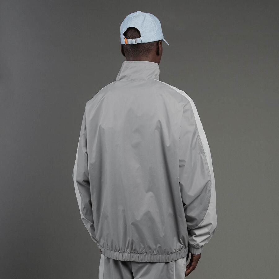 SNIPES S Cube Two-Toned Track Jacket Men Trainingspakken grijs Maat XS Kleding