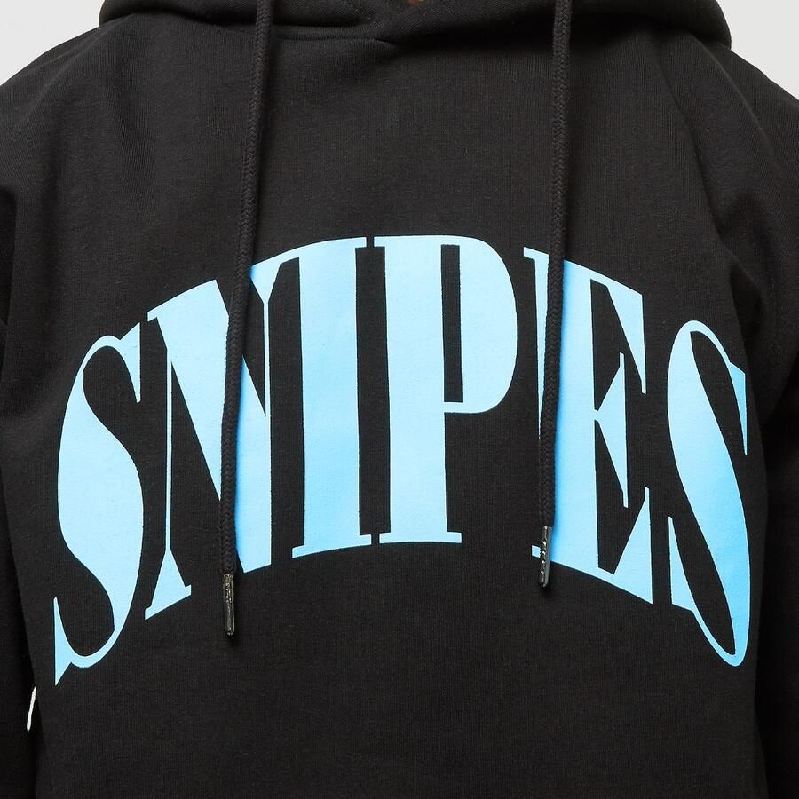 SNIPES Serif Logo Hoodie Hoodies Heren Black maat: XXL beschikbare maaten:S M XS XXL - Foto 1